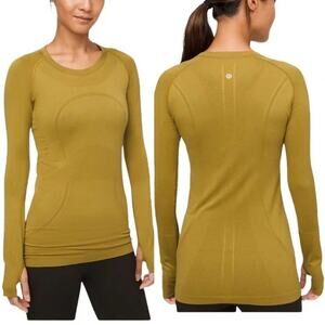 Lululemon Swiftly Tech Long Sleeve Crew Grape Leaf Mesh Silverescent LS Run